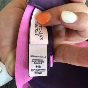 Sexy lace colorful push-up bra